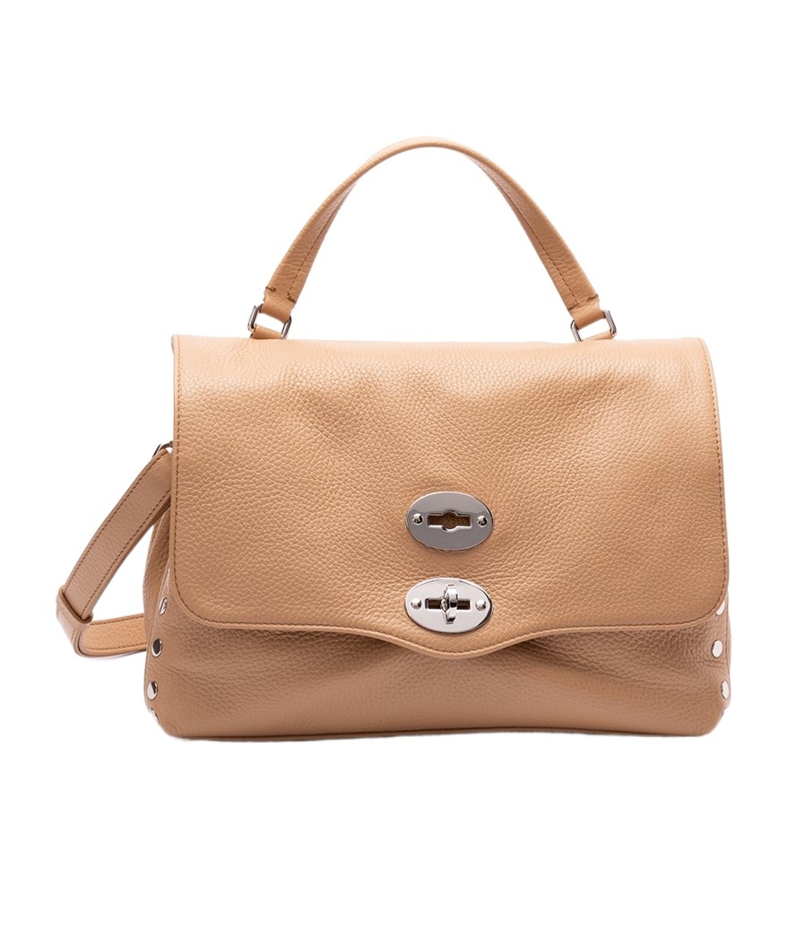 Zanellato Postina Daily Baby Leather Bag In Pink