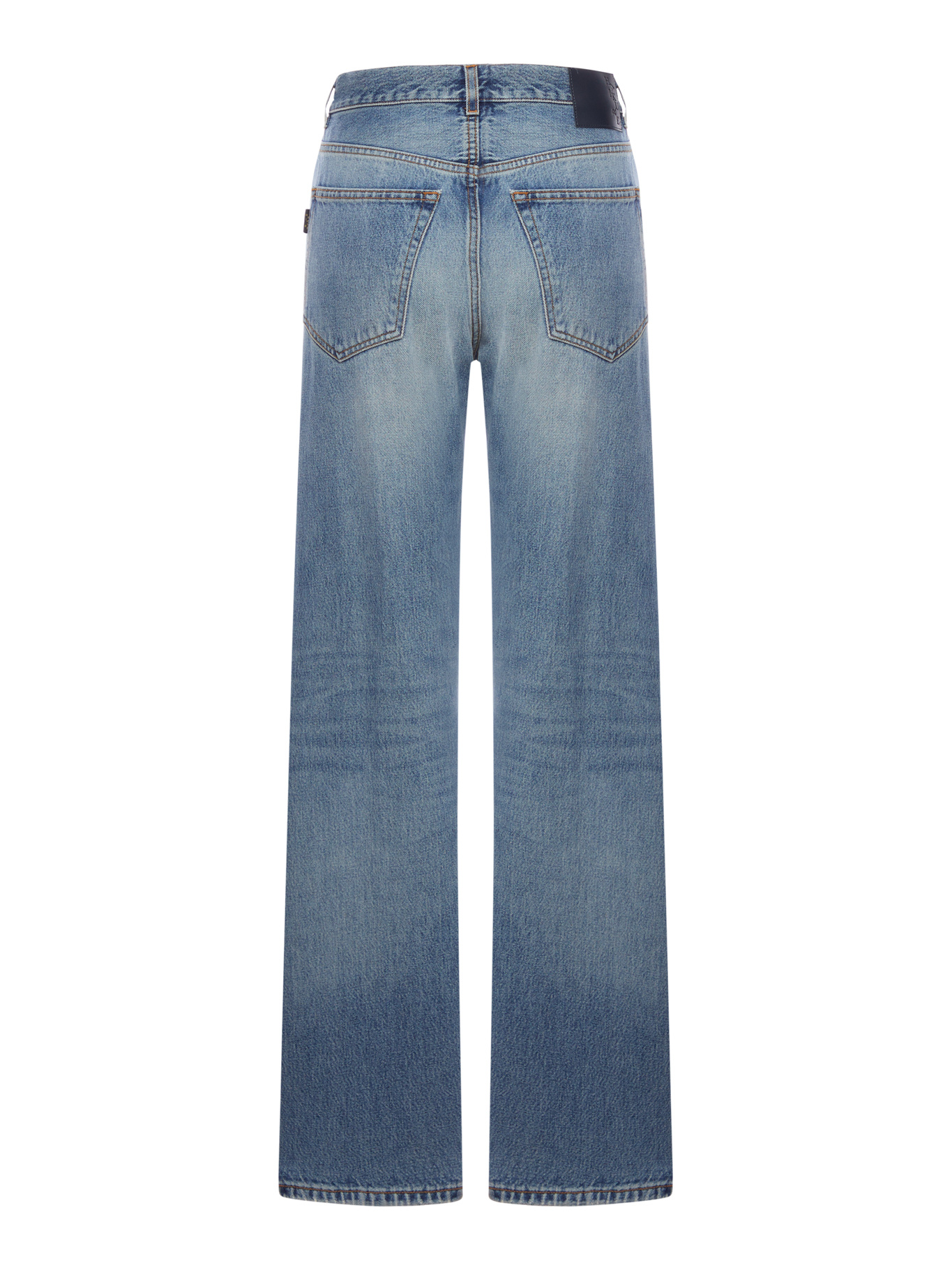 Haikure Jeans With Belt Loops In Blue