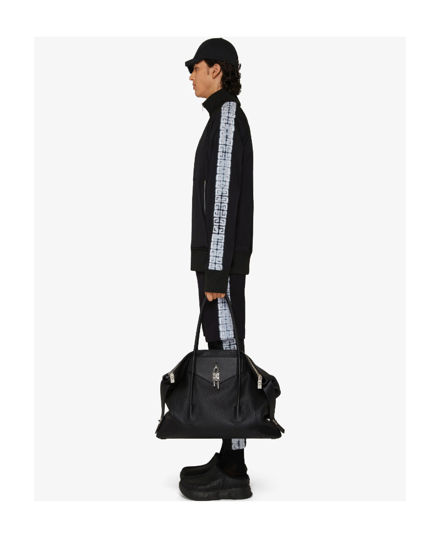 Givenchy 4g Zipped Track Jacket In Black