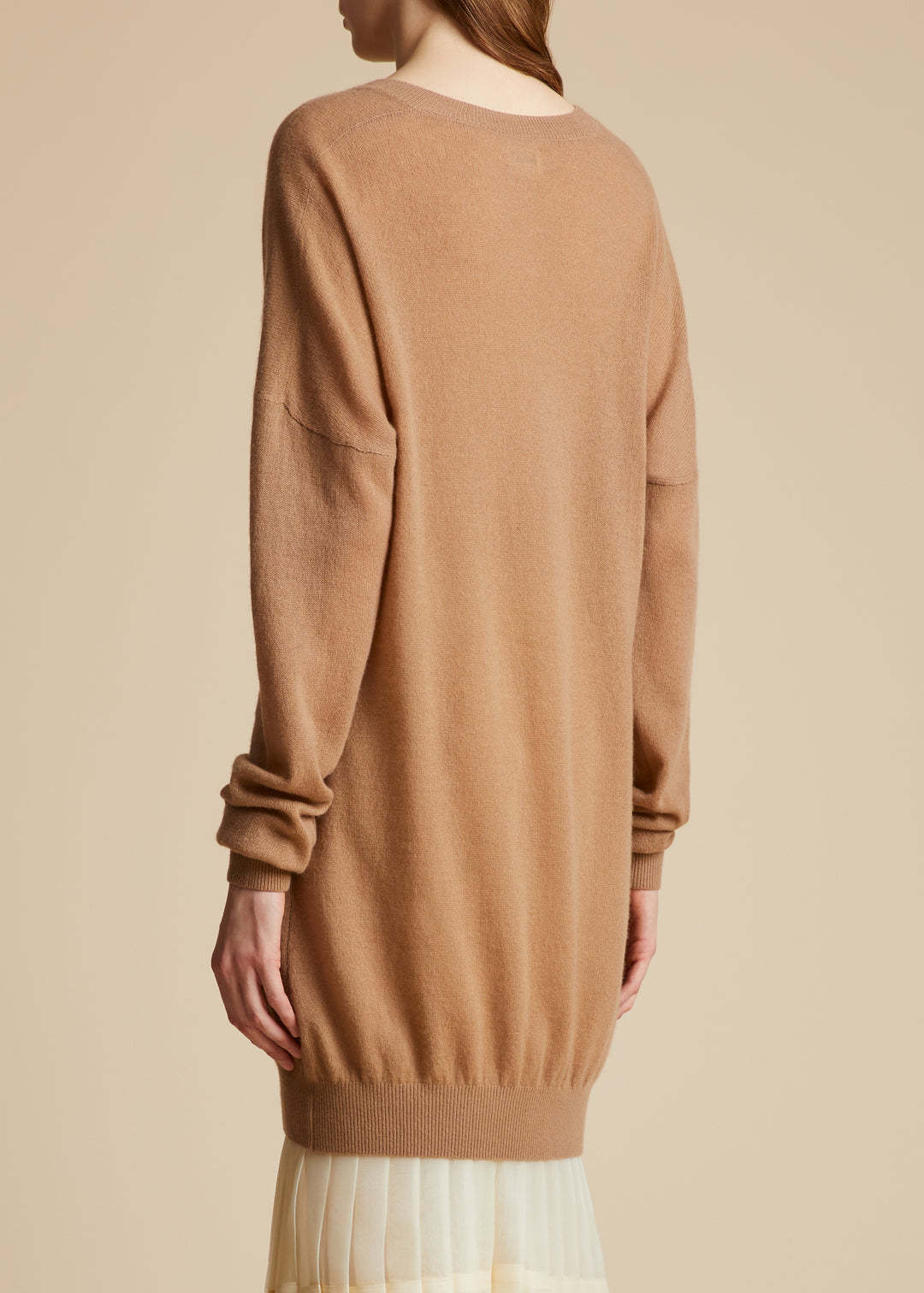 Khaite Marano Cashmere Jumper In Nude