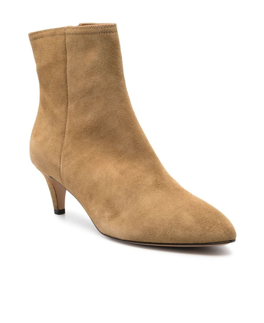 Isabel Marant 65mm Suede Ankle Boots In Brown