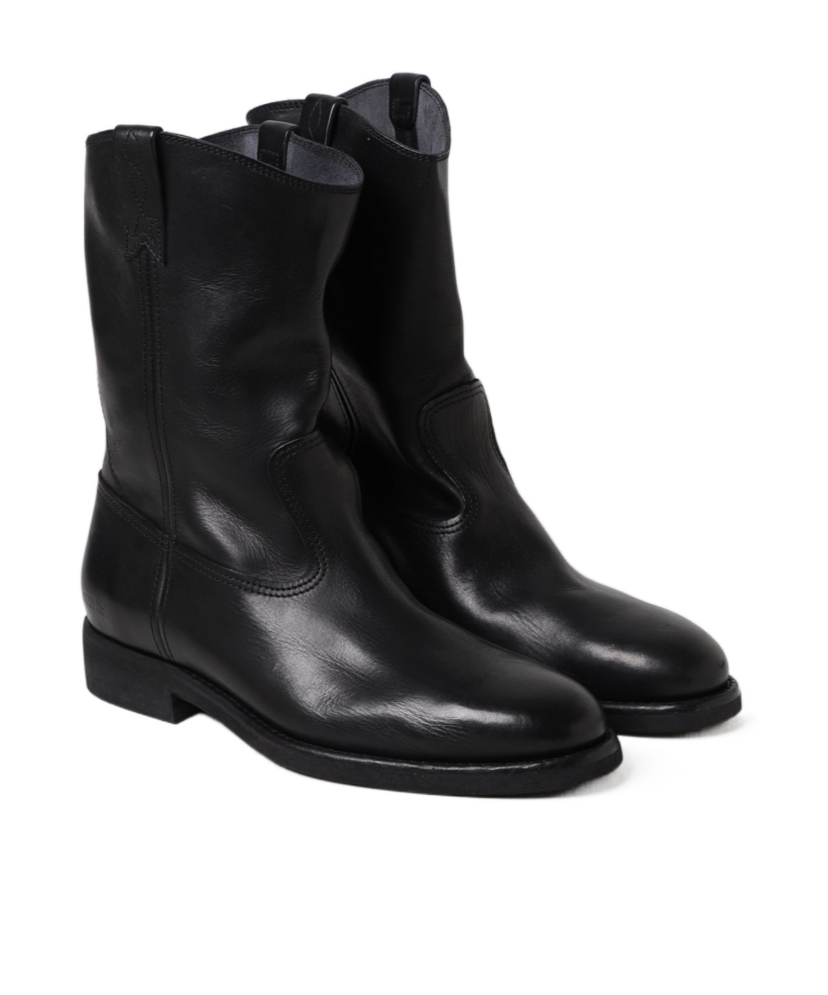Golden Goose Biker Ankle Boots In Black