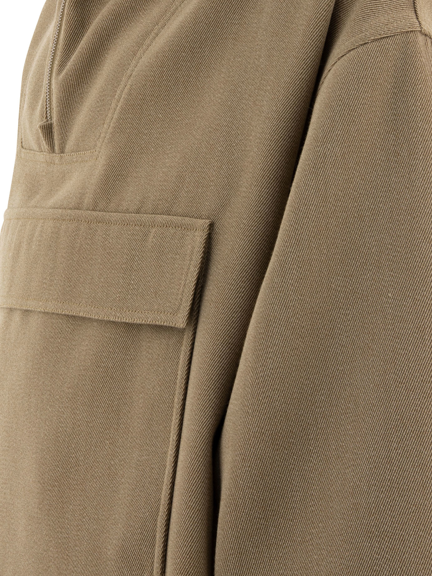 Jil Sander Long-sleeved Casual Jacket In Brown