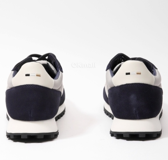 Hugo Boss Lace-up Sneakers In Black