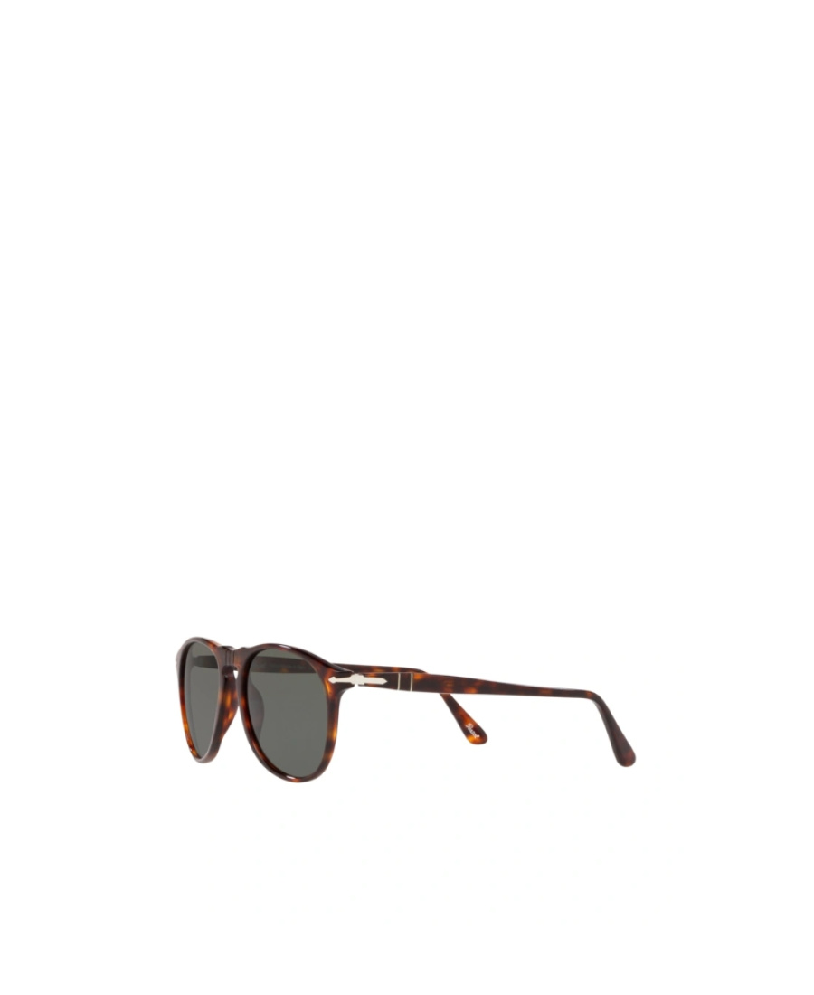 Persol Tortoiseshell Round-frame Sunglasses In Gray
