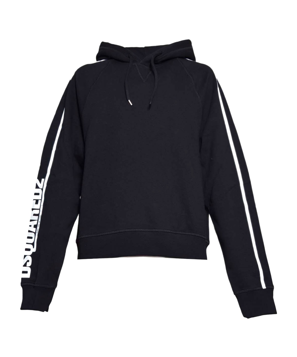 Dsquared2 Golden Goose White Flat Shoes In Black