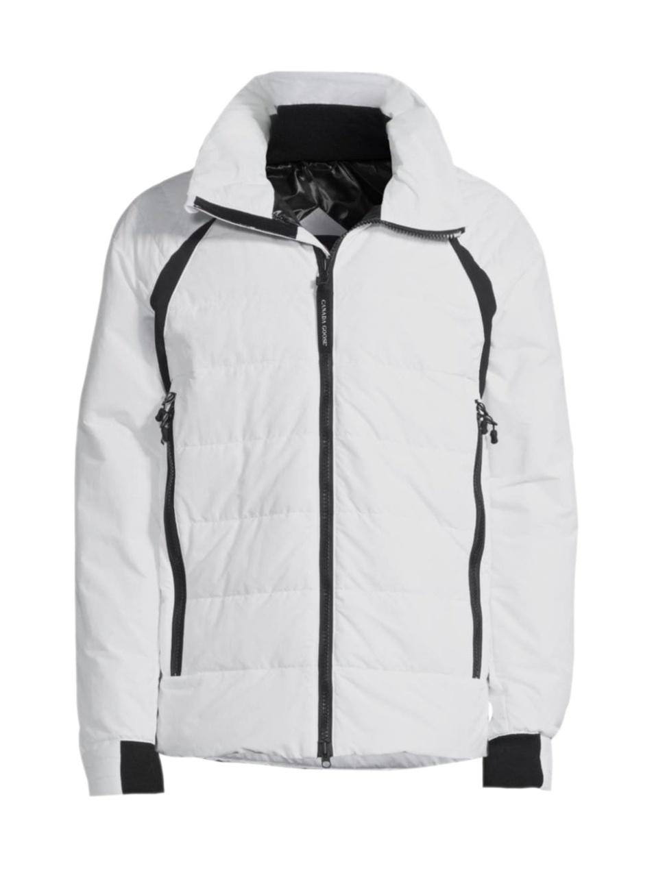 Canada Goose Hybridge Base Padded Jacket In White