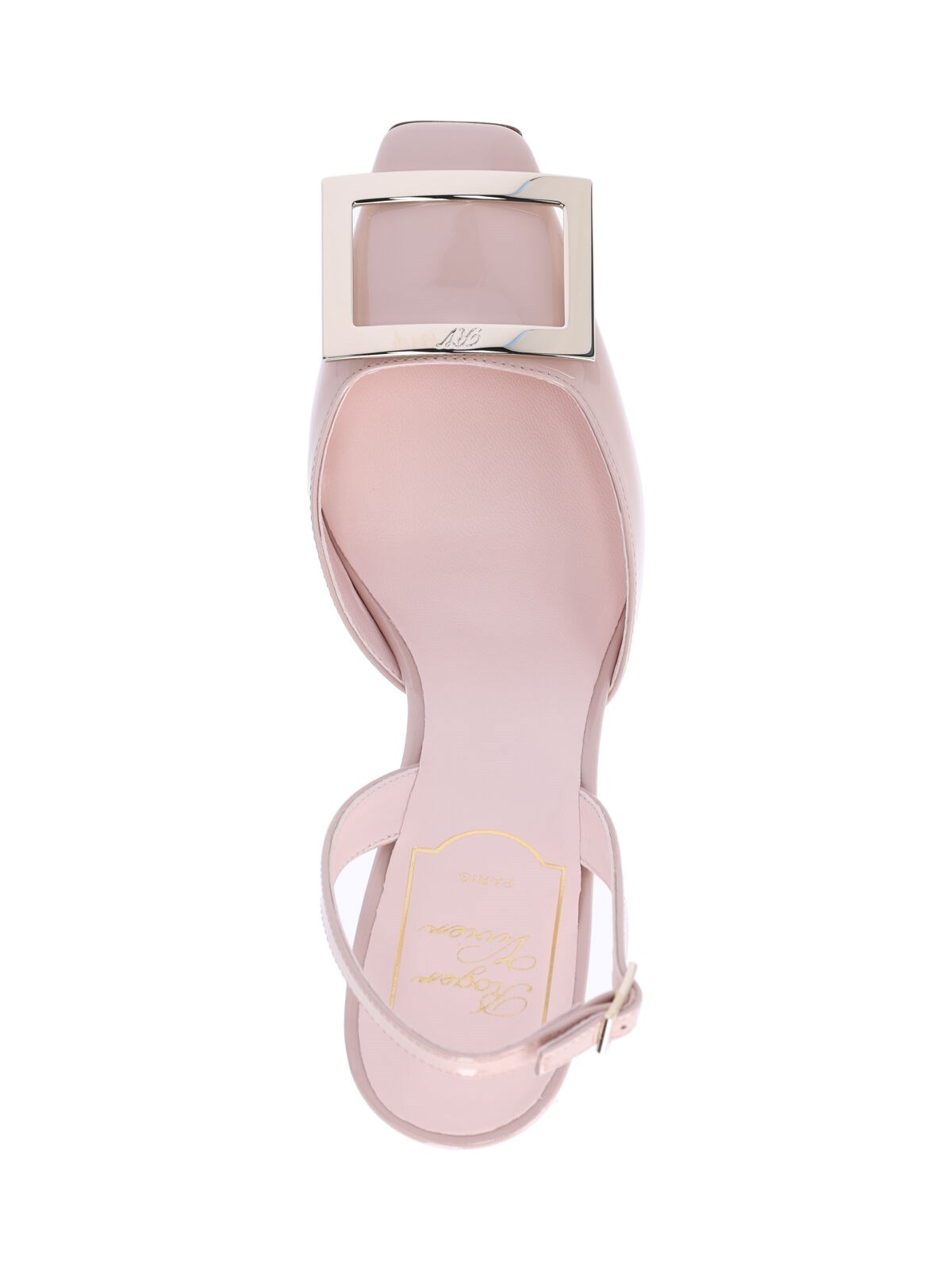 Roger Vivier Virgule Sling Back Dec 55 In Pink