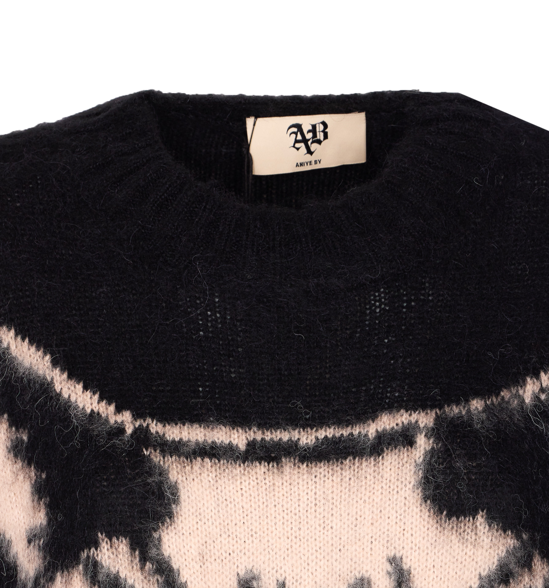 Aniye By Cat Crewneck Sweater In Black
