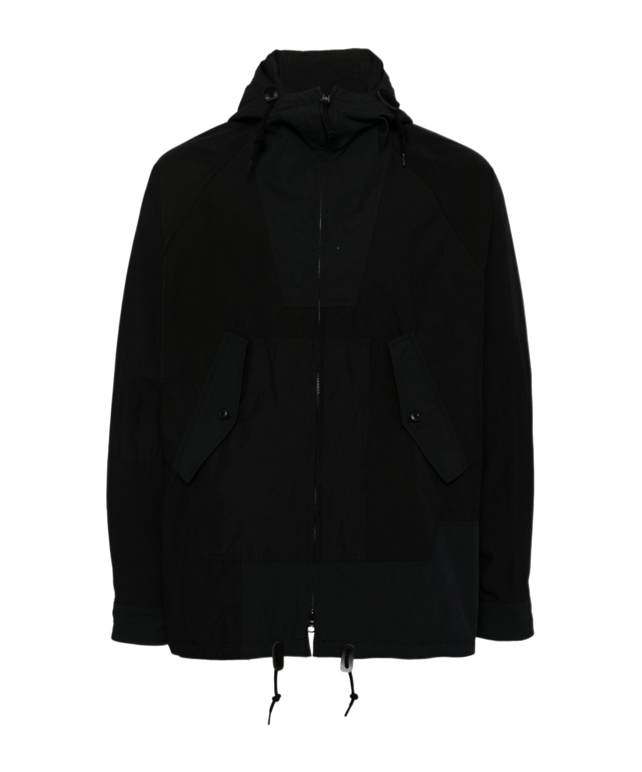 Comme Des Garçons Hooded Jacket In Black
