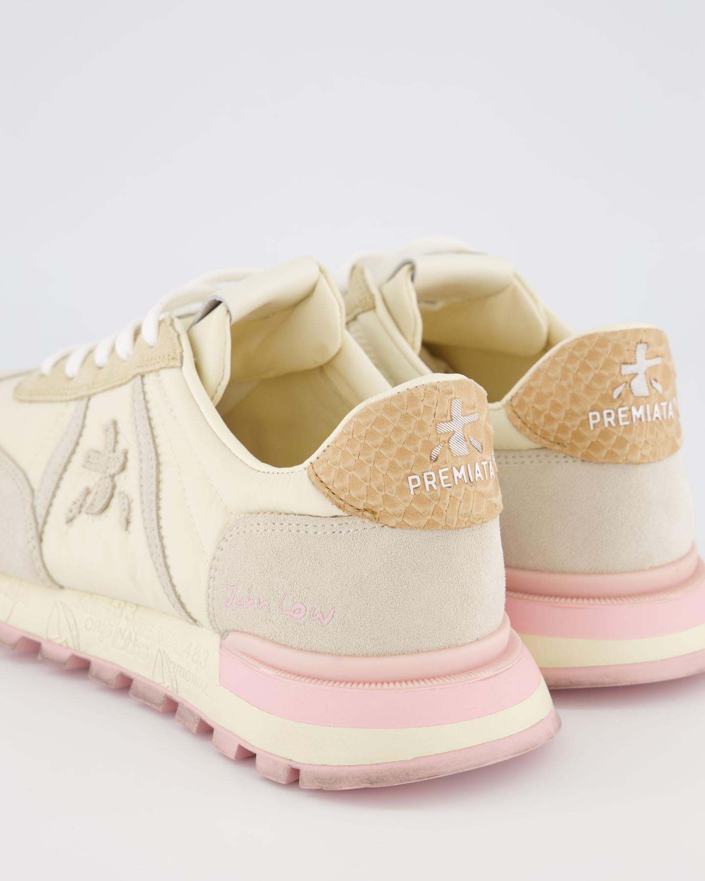 Premiata Lace Up Sneakers In Nude