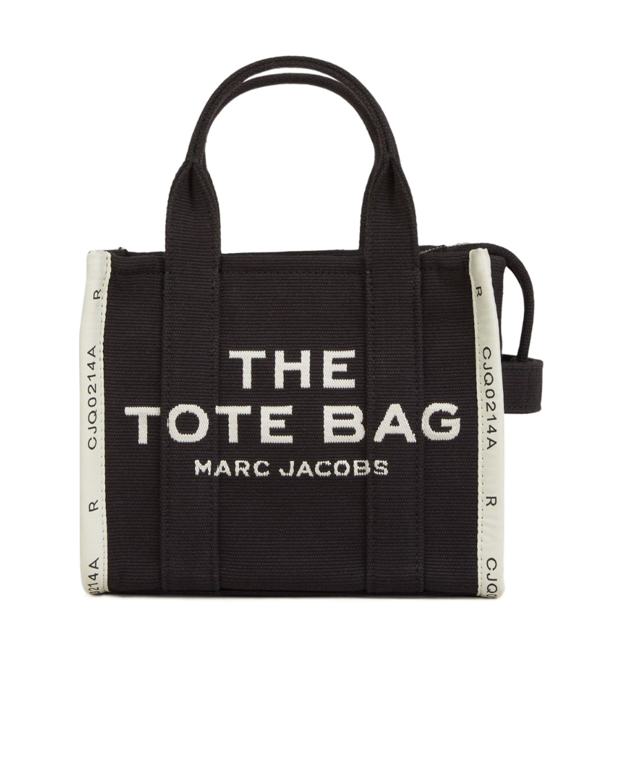 Marc Jacobs Logo Shoulder Bag In Black