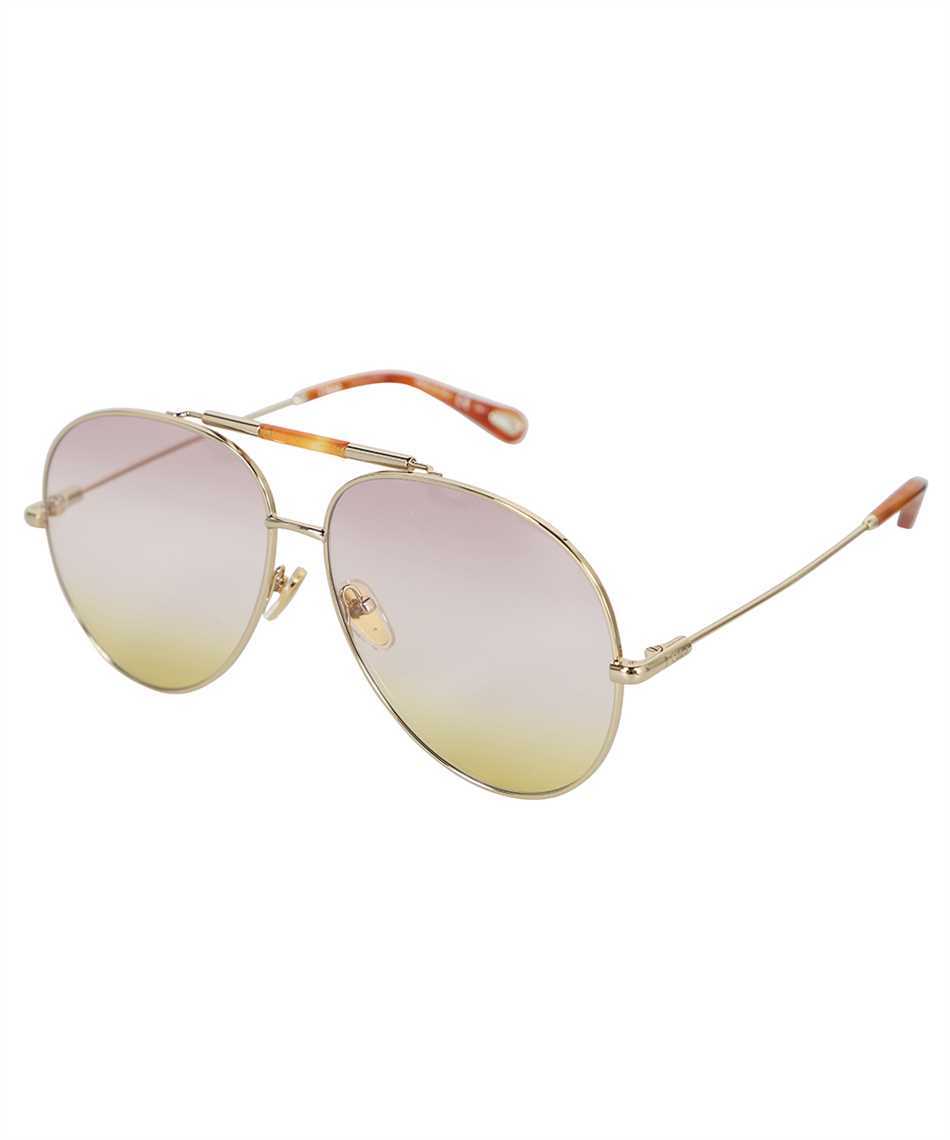 Chloé Logo Sunglasses In Nude