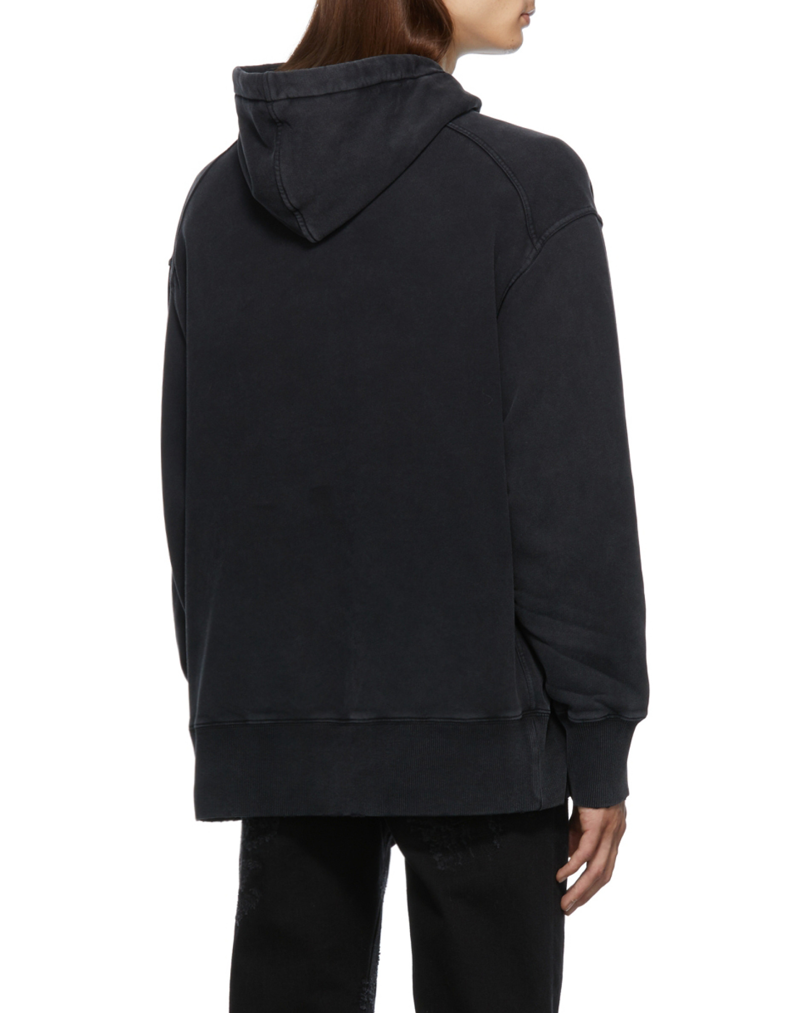 Givenchy Barbed Wire Printed Hoodie In Black