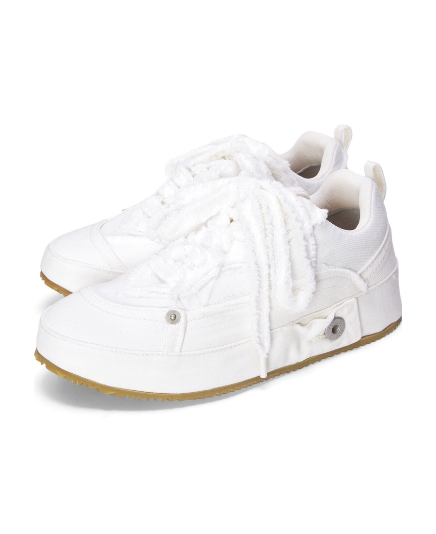 LOEWE DECONSTRUCTED SNEAKER IN DENIM