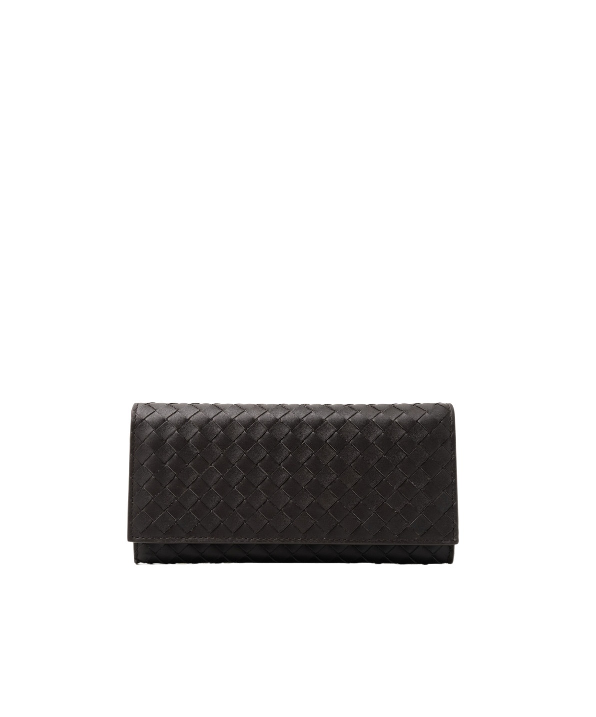 Bottega Veneta Weaving Wallet In Black