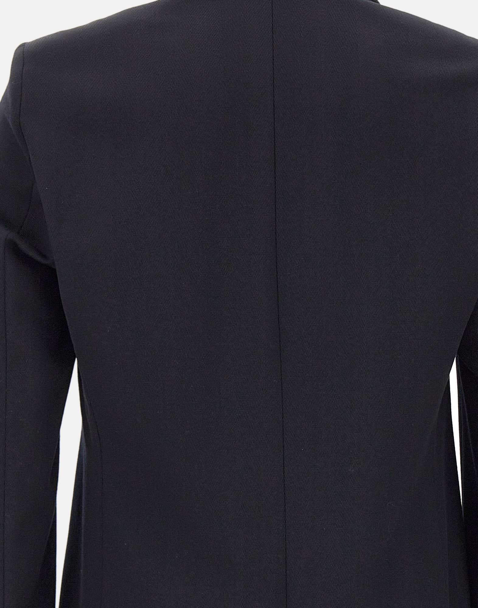 Hugo Boss Boss Boss Black Coat With Inner Vest In Black