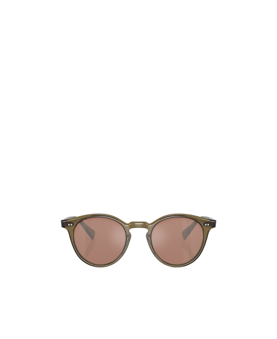 Oliver Peoples Romare Round-frame Sunglasses In Multi