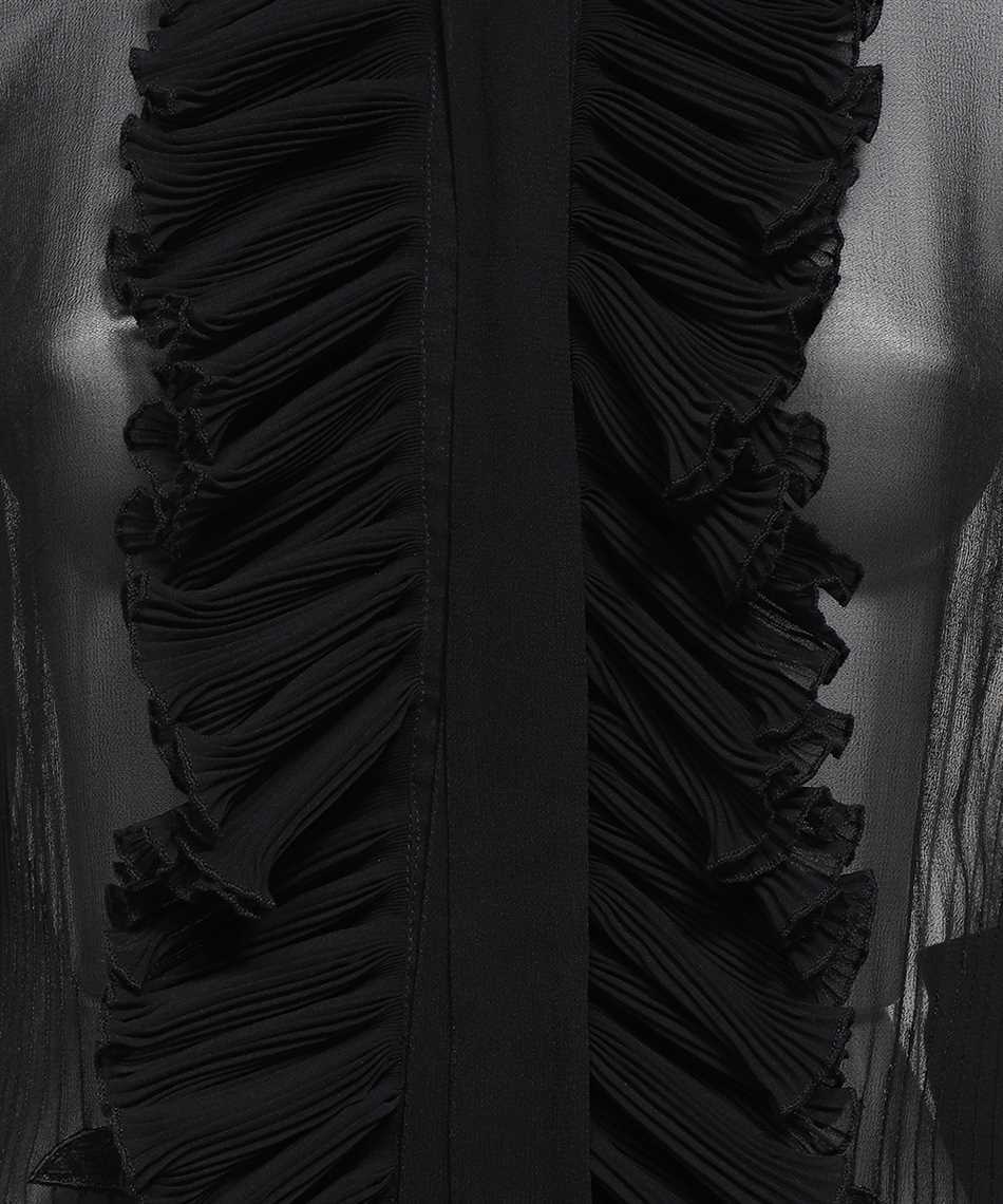 Dsquared2 Bow Detail Viscose Dress In Black