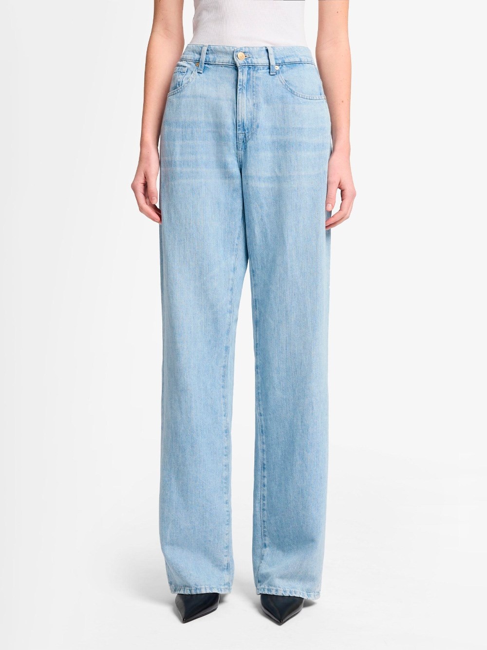 7 For All Mankind Tess Jeans In Blue