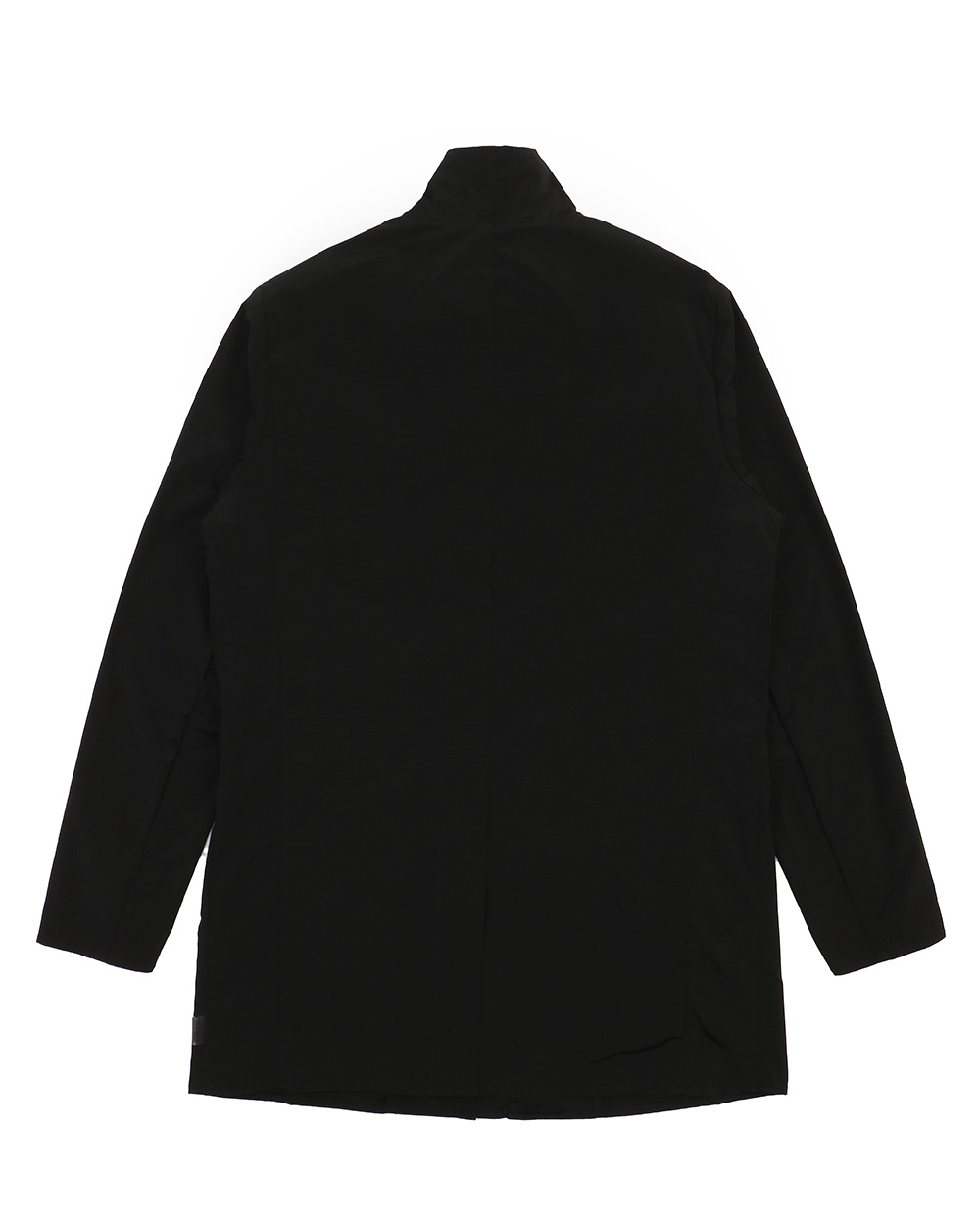 Armani Collezioni Loose Version Logo Casual Jacket In Black