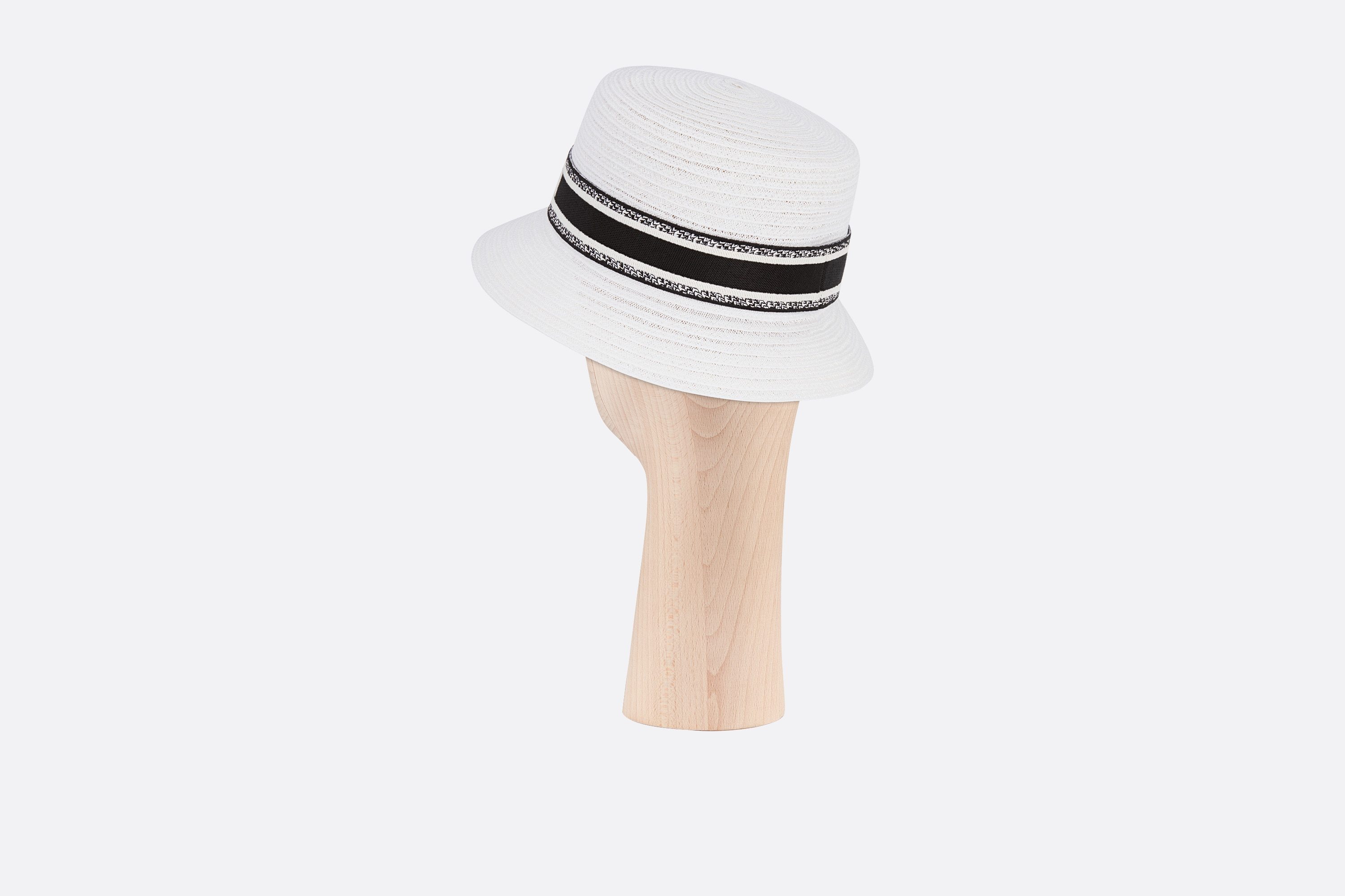 Dior Sort Narrow-rimmed Hat In White