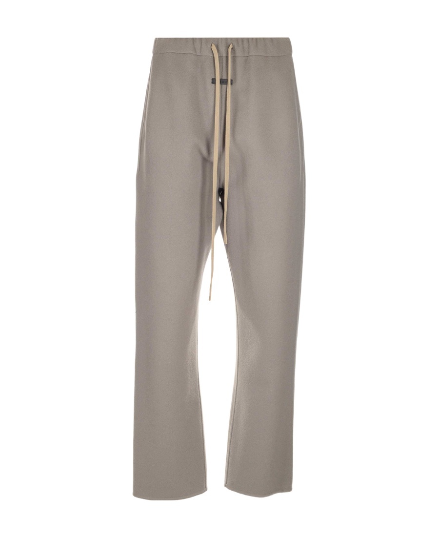 Fear Of God Drawstring Cashmere Track Pants In Gray