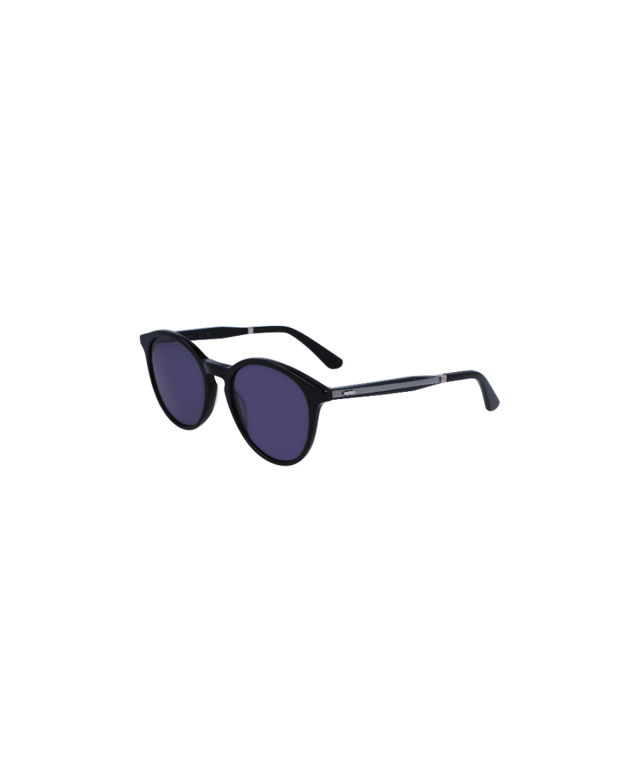 Calvin Klein Round Sunglasses In Blue