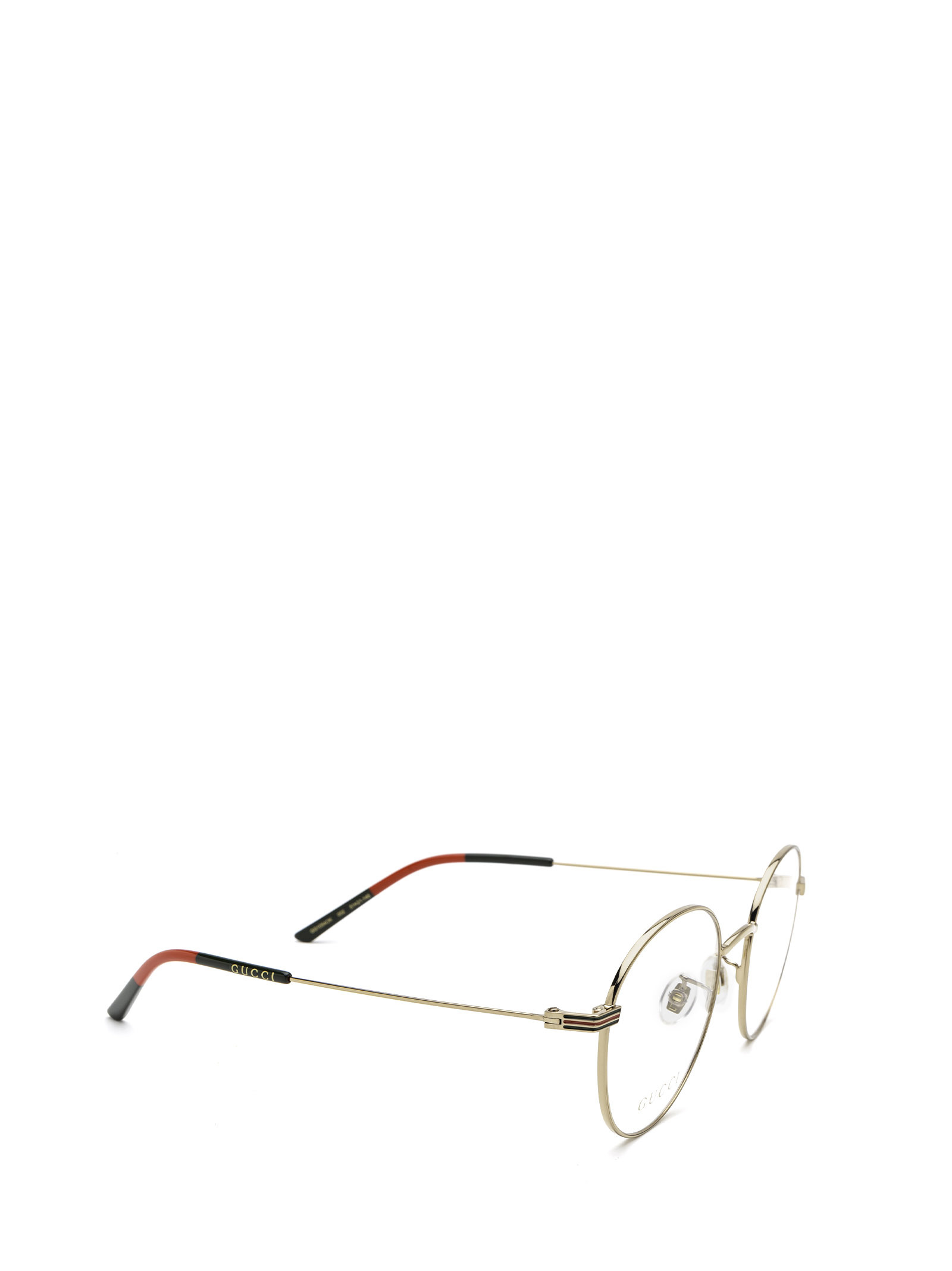 Gucci Eyewear Round Frame Glasses In White