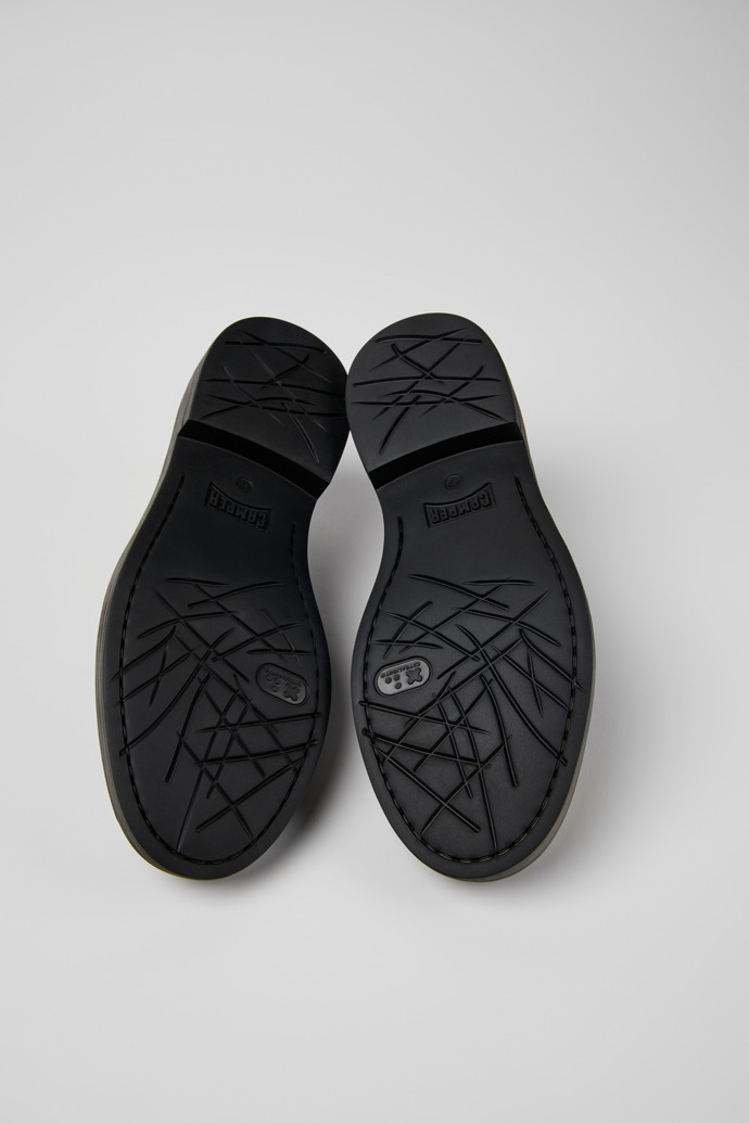 Camper Twins Leather Loafers In Brown
