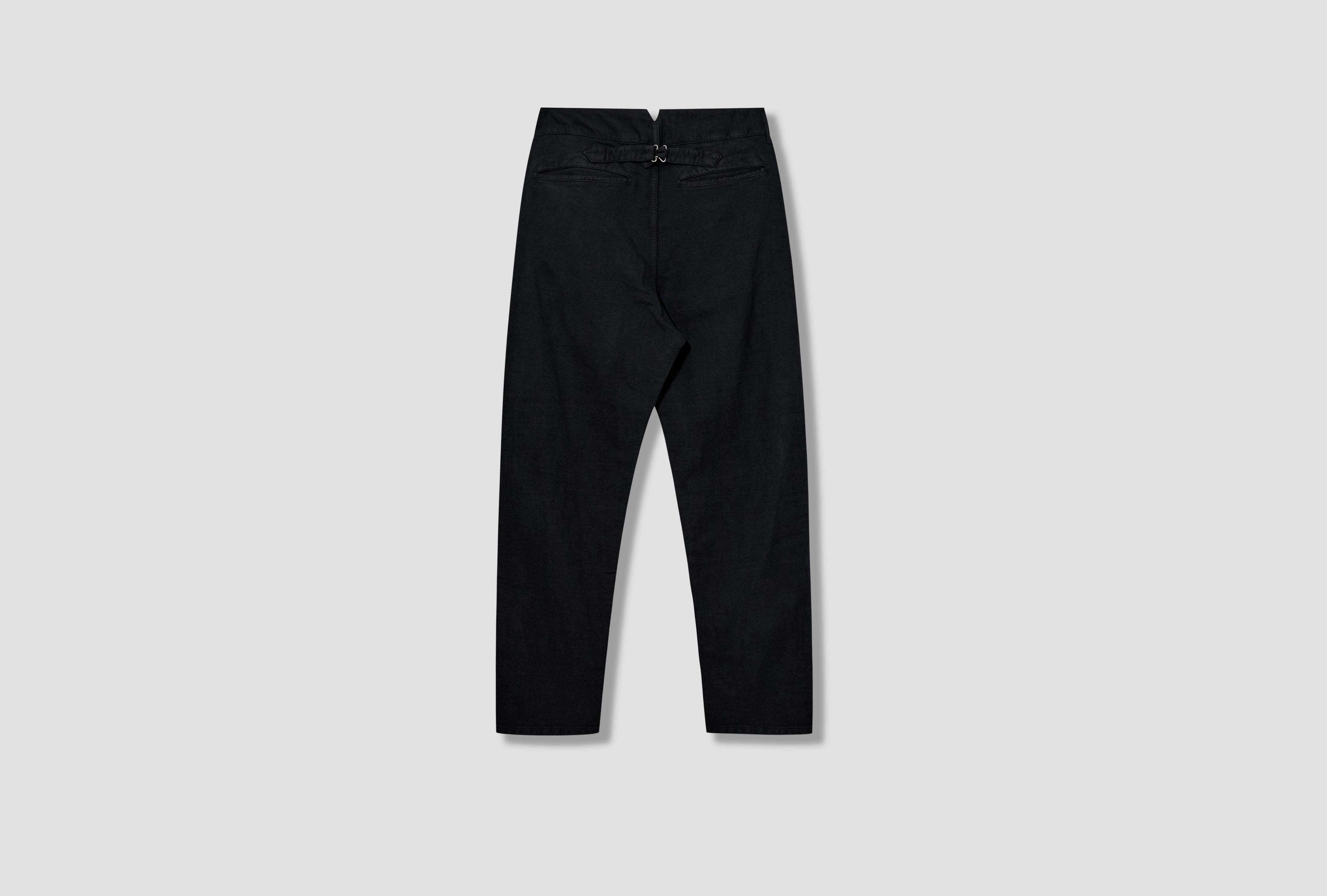 Visvim Casual Pants With Belt Loops In Black