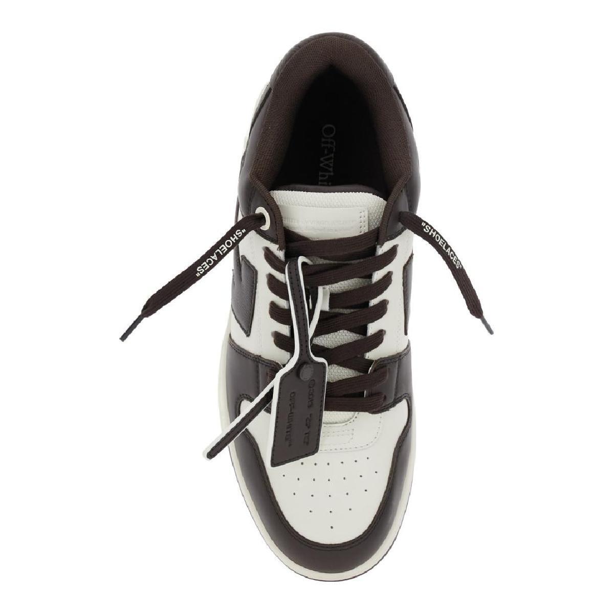 Off-white Color-block Low-top Sneakers With Bold Arrow Motifs In Black