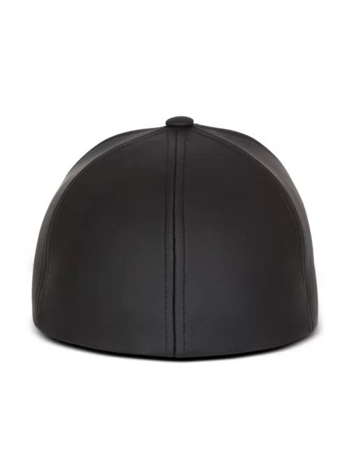 Balmain Main Lab Cap In Black