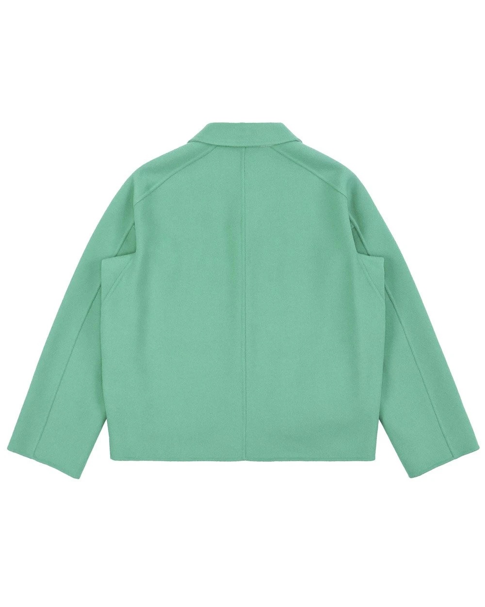 Weekend Max Mara Long-sleeved Short Style Casual Jacket In Green