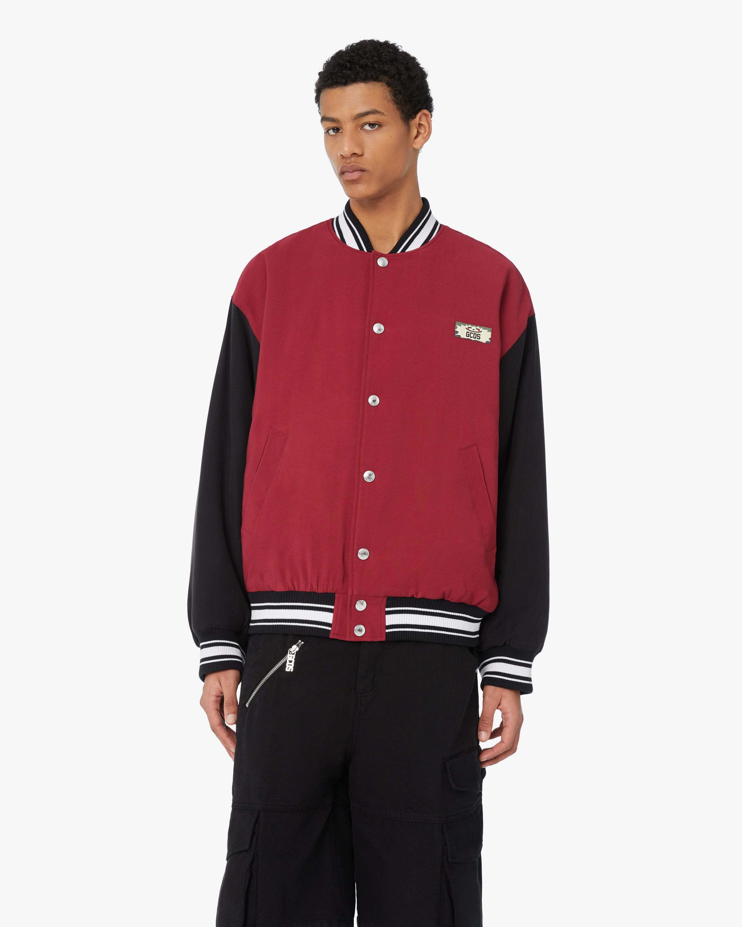 Gcds Sunny Varsity Bomber In Red