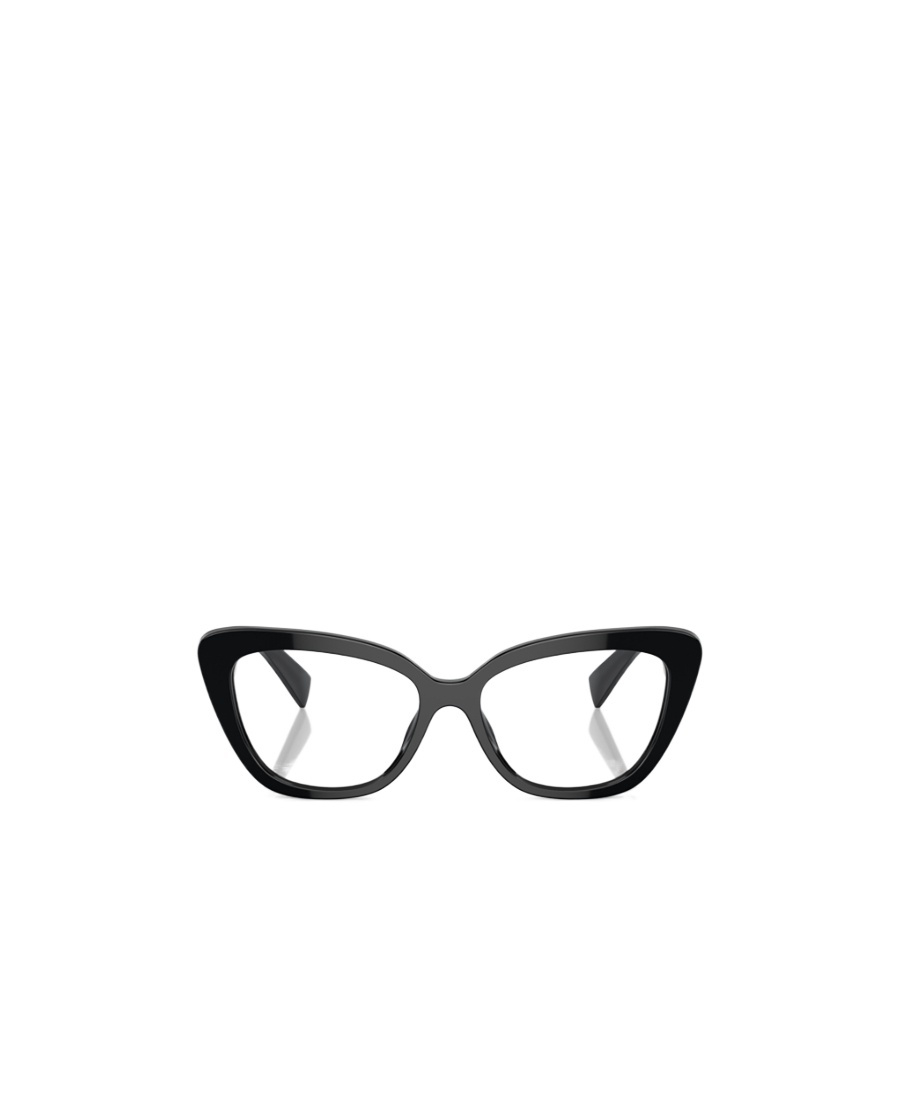 Miu Miu Eyewear Cat-eye Frame Glasses In Black