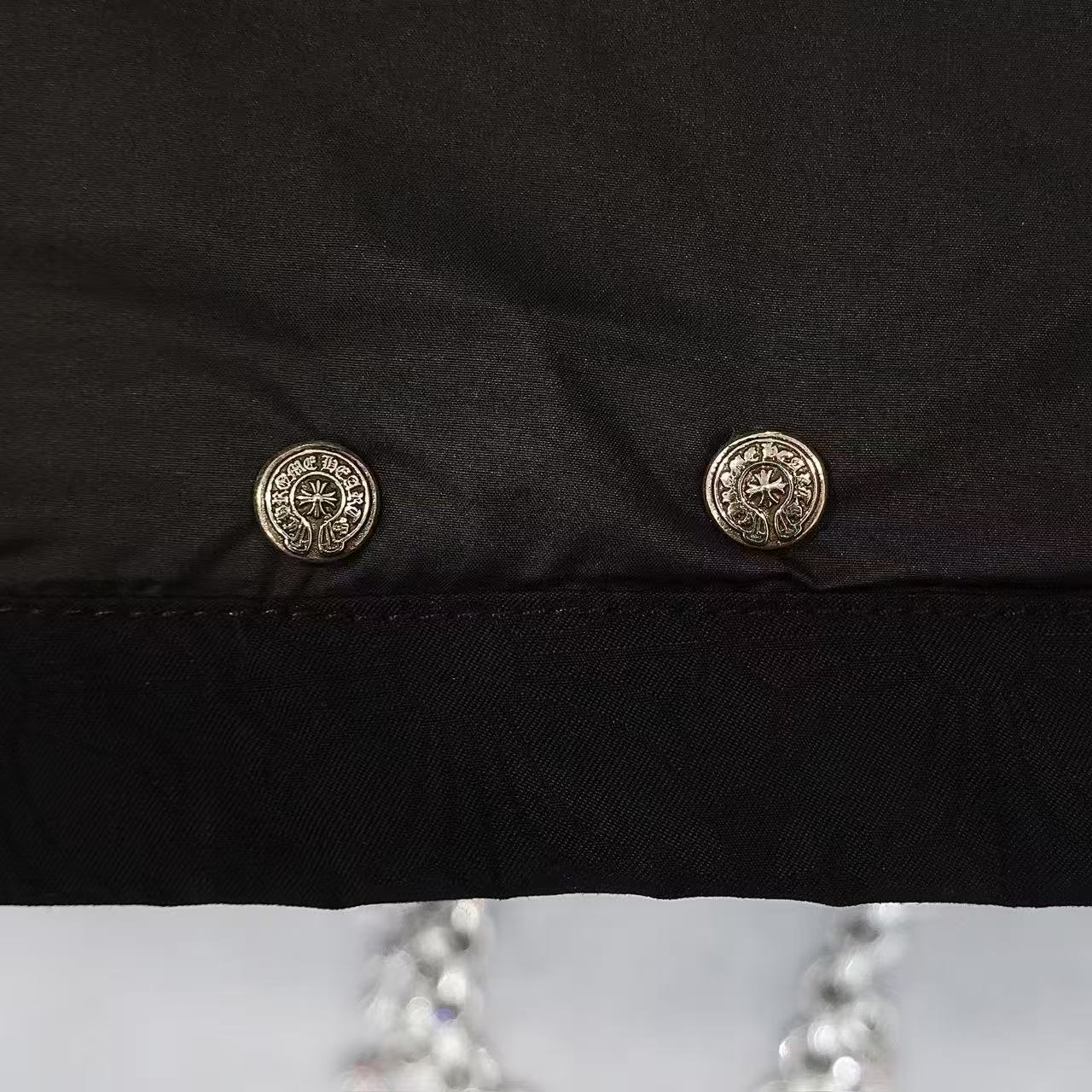 Chrome Hearts Long-sleeved Casual Jacket In Black