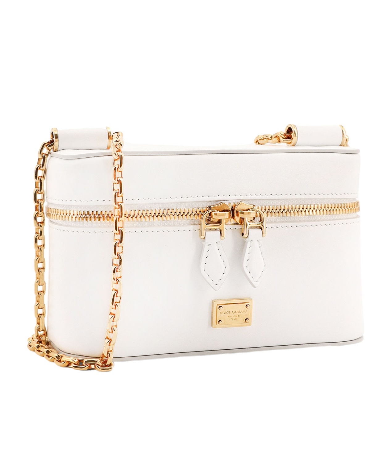 DOLCE & GABBANA DOLCE  GABBANA SICILY LOGO PLAQUE CROSSBODY BAG