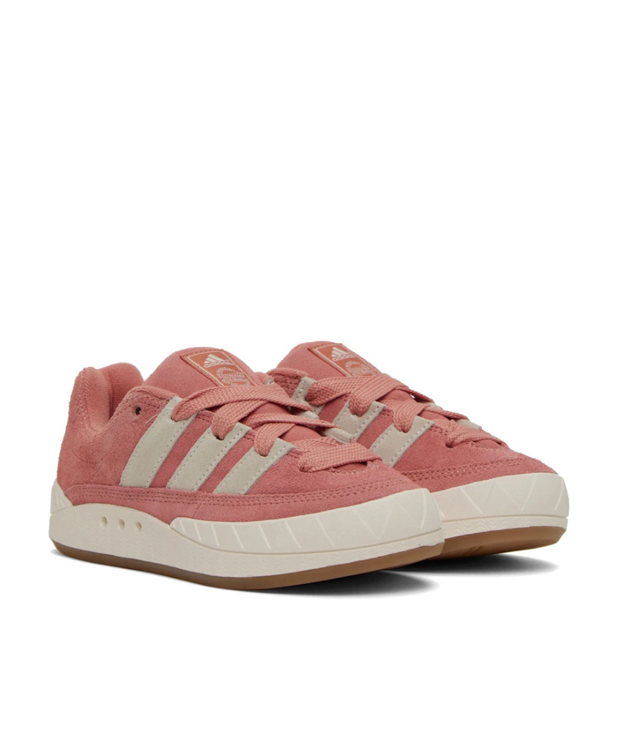 Adidas Originals Adimatic Lace Up Professional Sports Shoes In Pink