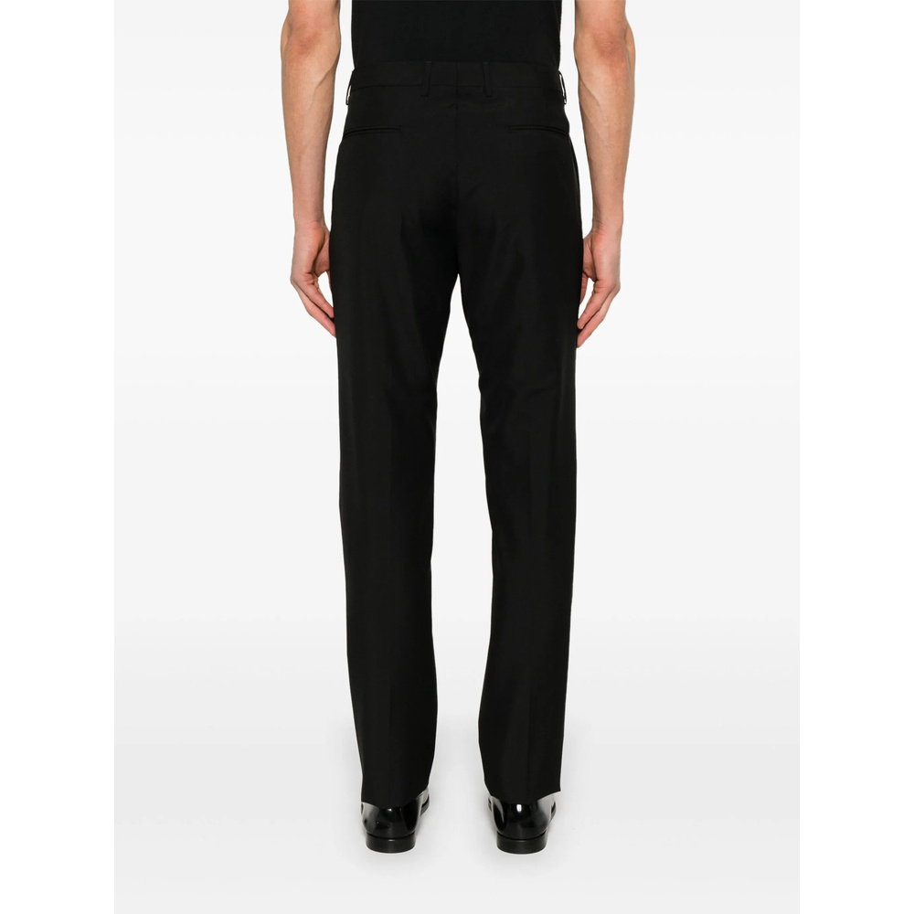 Lardini Belt Loops Slacks In Black