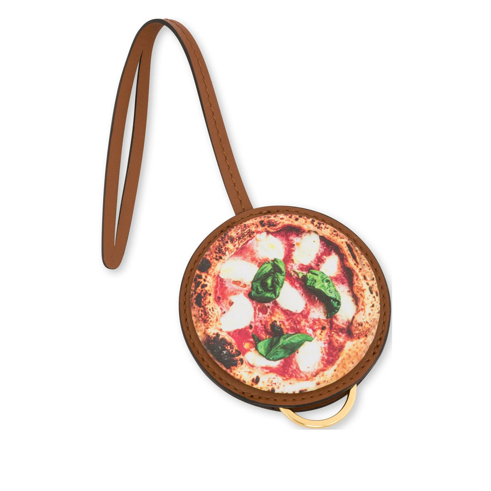Moschino Printed Keyring