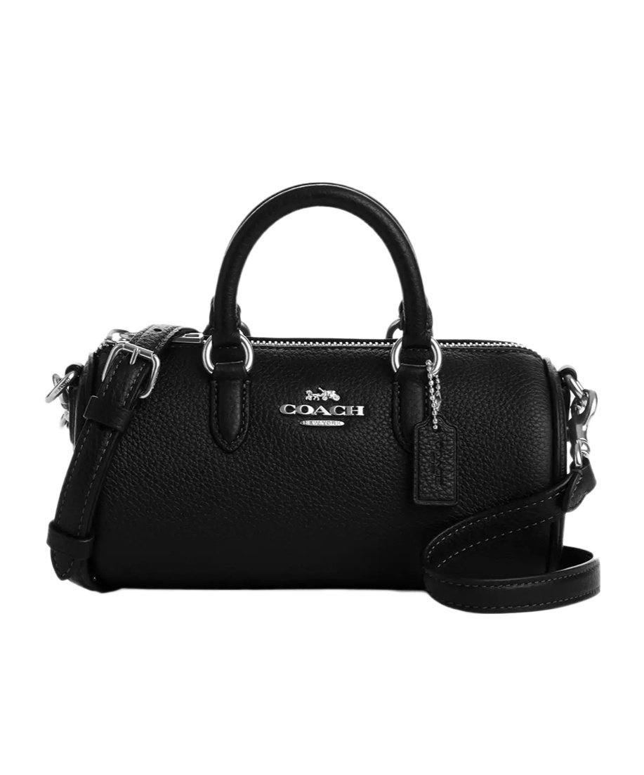 Coach Double-handle Cross-body Bag In Black