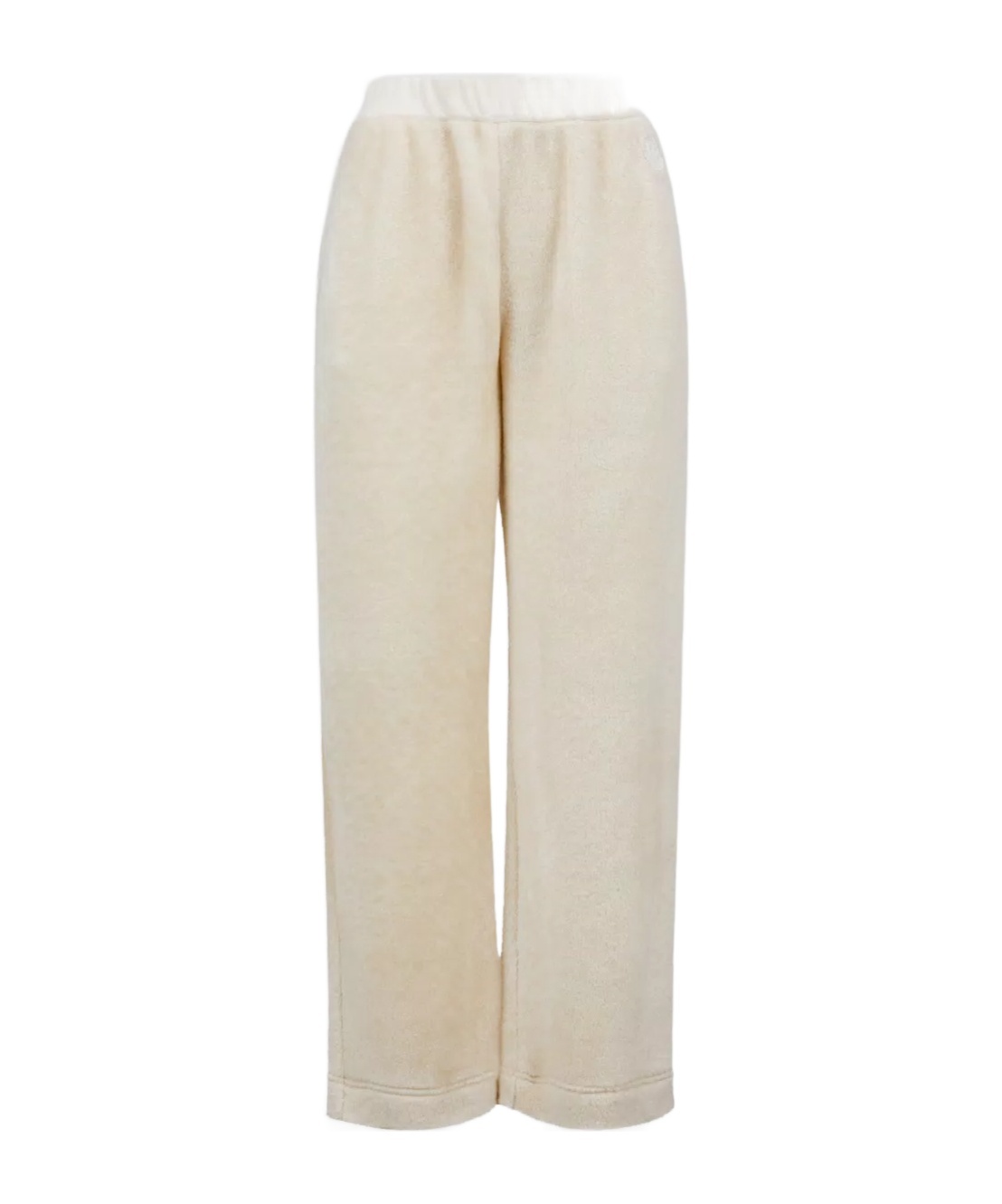 Moncler Fleece Track Pants In White