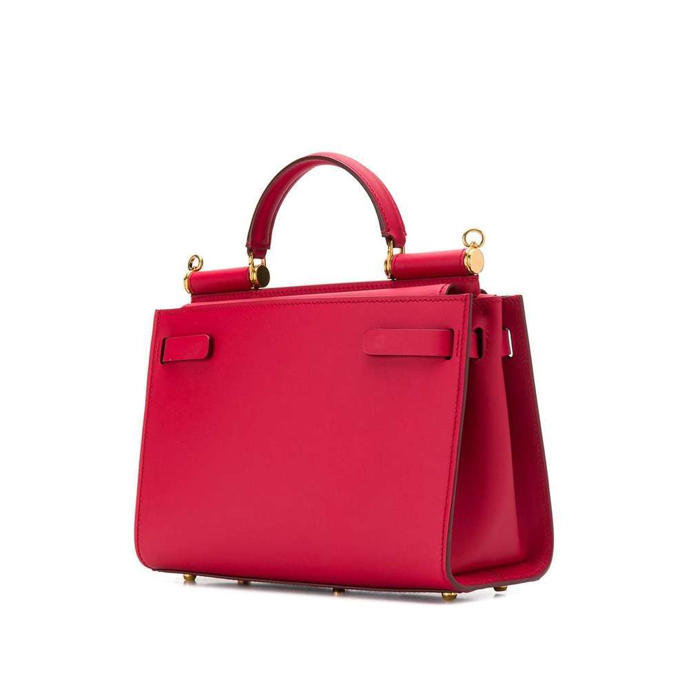 Dolce & Gabbana Miss Sicily Tote Bag In Red