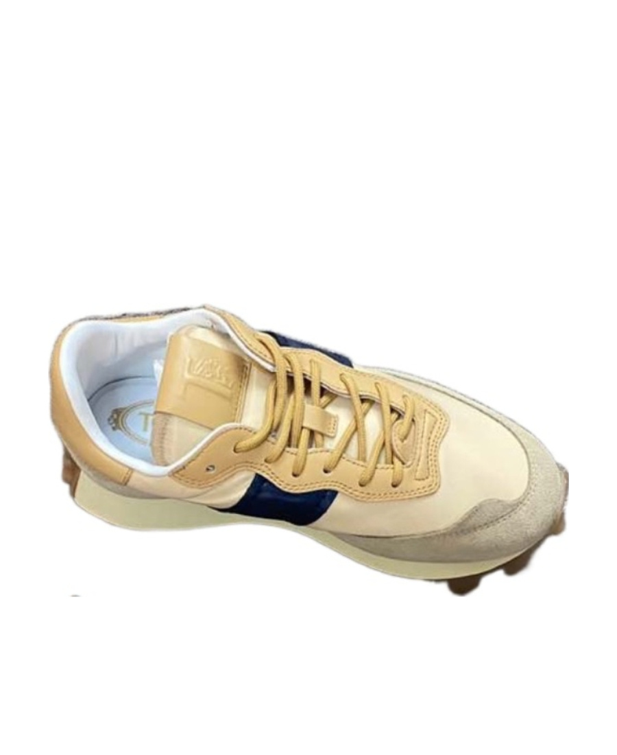 Tod's Round-headed Low-top Casual Shoes In Nude