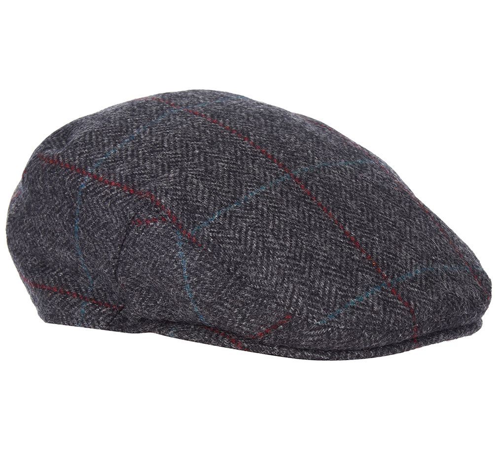 Barbour Checkered Hat In Black