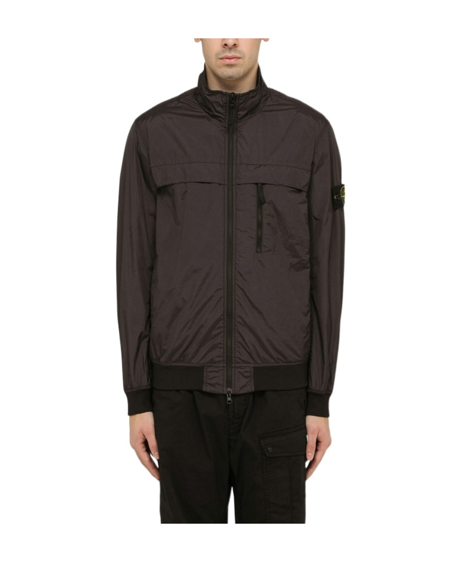 STONE ISLAND COMPASS-BADGE BOMBER JACKET 