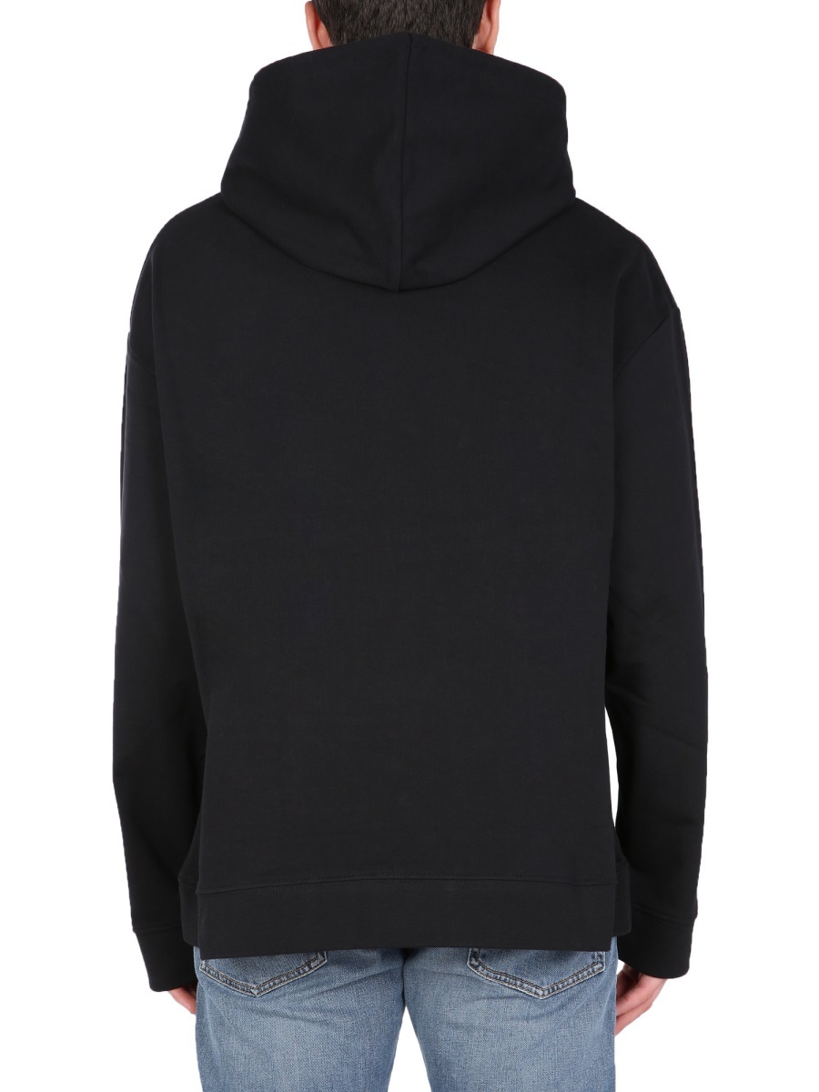 Raf Simons Hoodie In Black