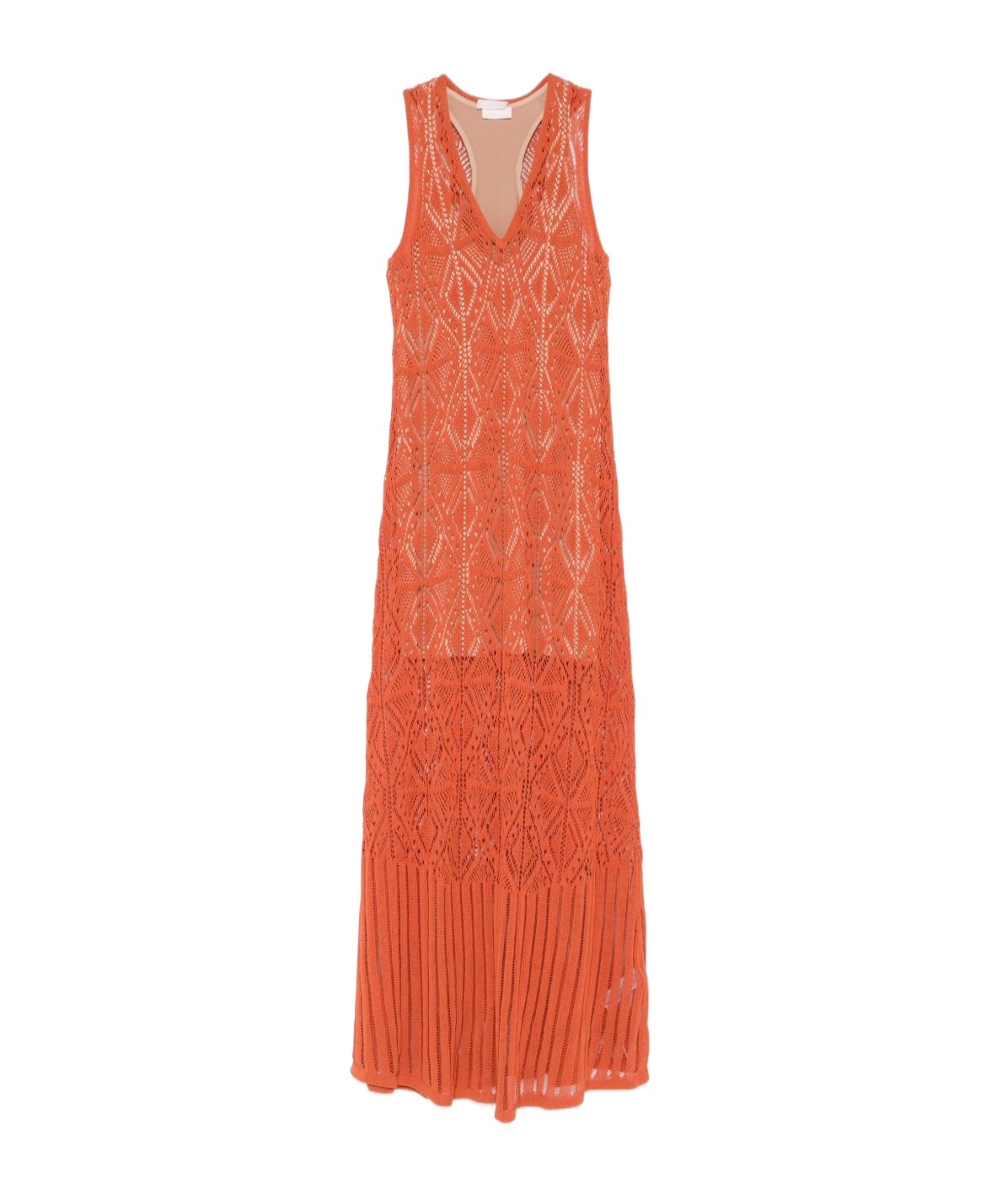 Liu •jo Crochet-knit Maxi Dress