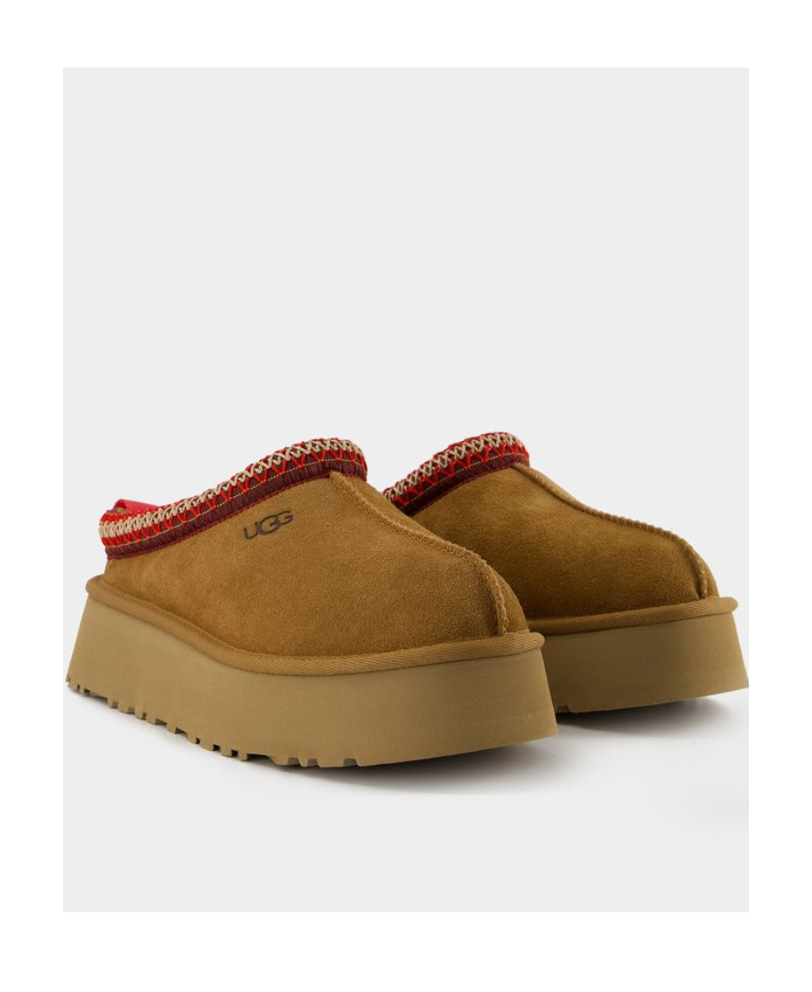 UGG TASMAN CONTRAST-STITCH SLIPPERS 